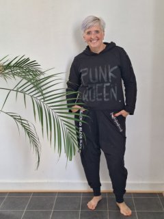 Mikina Punk Queen černá