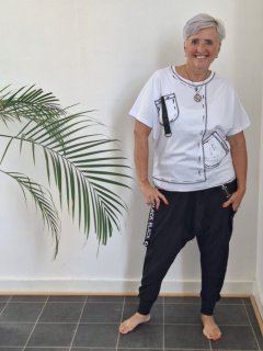Bílé triko PQ Trika, topy, tílka