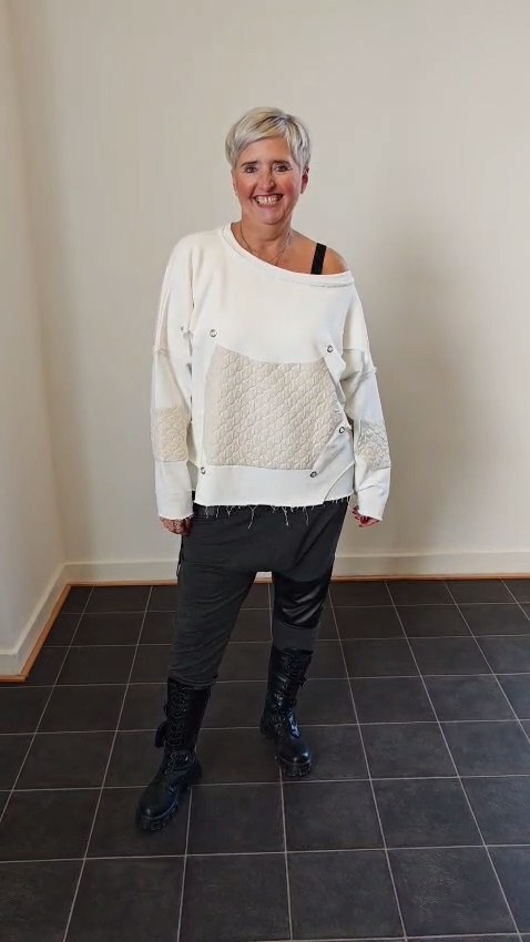  Pecková mIkina - Tuniky, mikiny, svetry