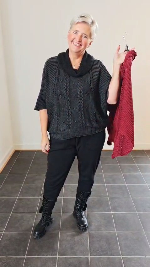 Svetřík netopýří rukáv - Dámské svetry