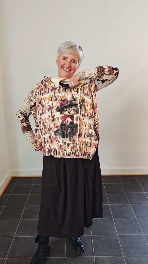 Kočička svetřík - Tuniky, mikiny, svetry