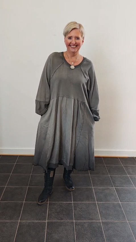 Mikinové šaty - celoroční