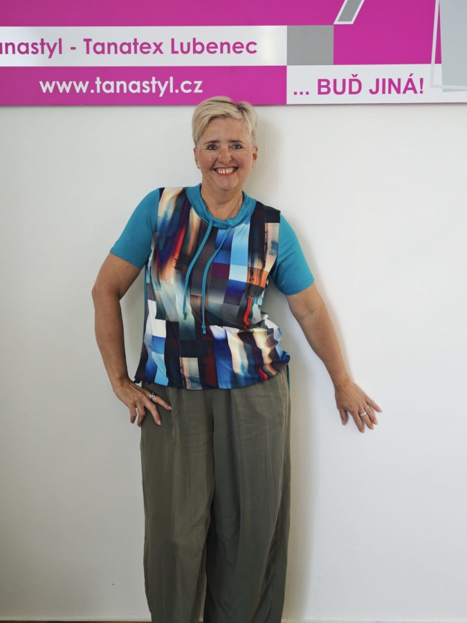 Triko barevné